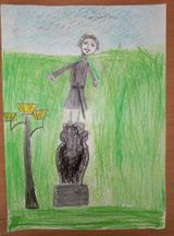 МДОУ № 121 Гаврилова Анаида, 6 лет "На берегу Онежского озера"