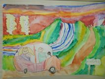 МДОУ № 127 Ефимова Анастасия, 6лет "По дороге на Кивач"