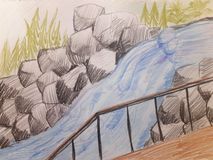 МДОУ № 103 Орлова Нина, 6 лет  "Водопад Кивач"