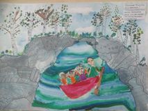 МДОУ № 120 Плотникова Василина, 5 лет "В Рускеала вернуться мечтаю. Мраморные скалы я по вам скучаю"
